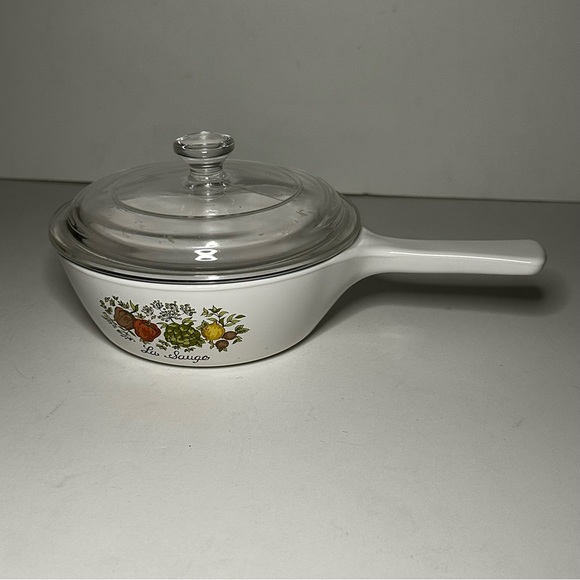 Vintage Corningware "La Sauge" Spice of Life P-81-B Saucepan with Lid - Picture 8 of 8